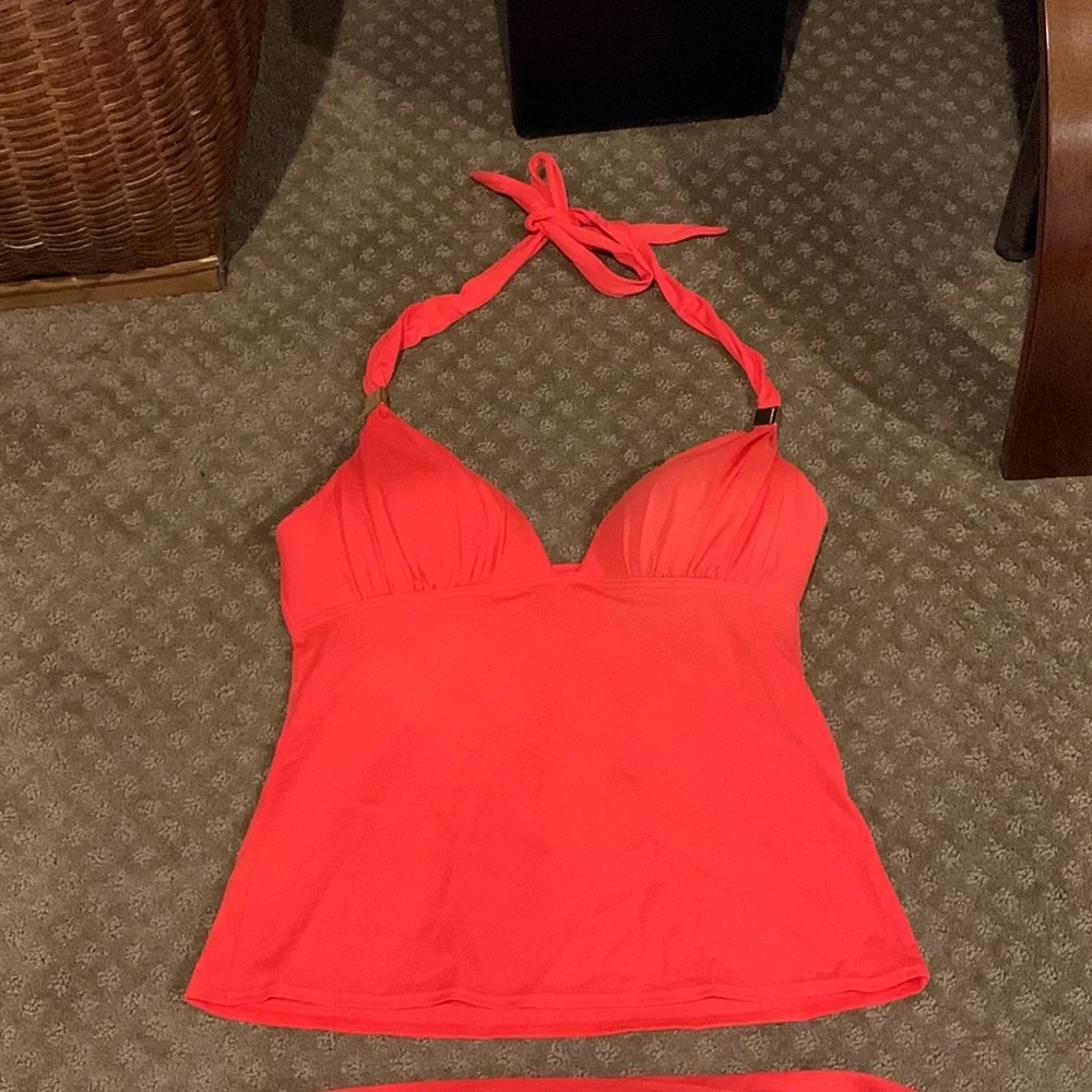 Victoria’s Secret Women’s Tankini Coordinated Set Top Medium Bottom Small/Petite - Picture 3 of 9
